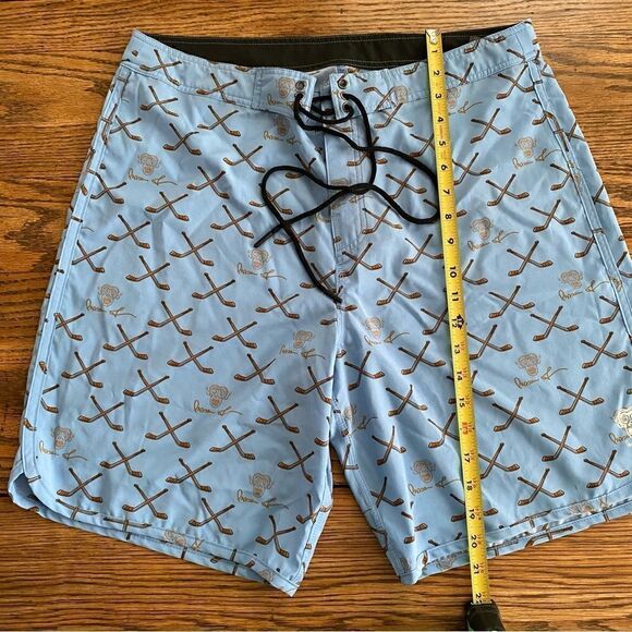 Monkey Sports by Pepper Foster Unlined Shorts Hockey‎ Men’s M - Picture 4 of 7